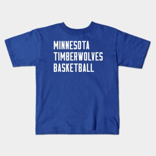 Wolves baskebtall Kids T-Shirt